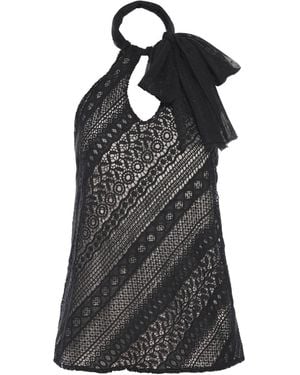 LAHIVE Mindy Halter Top - Black