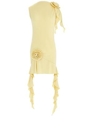 Herfetch Fetch Mini Dress-Butter - Yellow