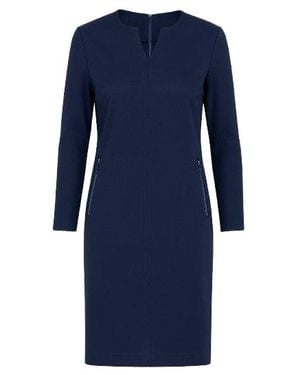 Conquista Sack Dress By - Blue