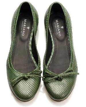 Mariano Shoes Salema Flats - Green