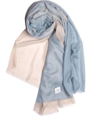 Bel Cashmere Light Cashmere Foulard - Blue