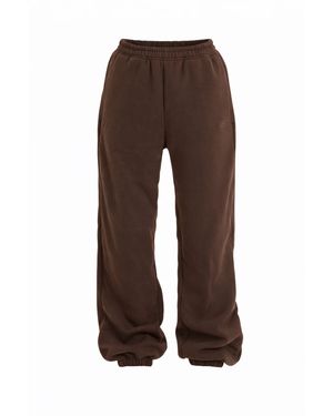 Loom Archives Loom Cuffed Leg Jogger - Brown