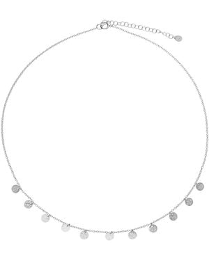 Kaizarin Sterling Tassel Necklace - Metallic