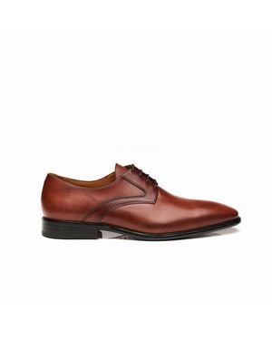 Mariano Shoes Lever Oxford Dark Cognac - Brown