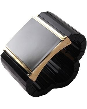 THE ROSE Manchette One – Sculptural Cuff - Black