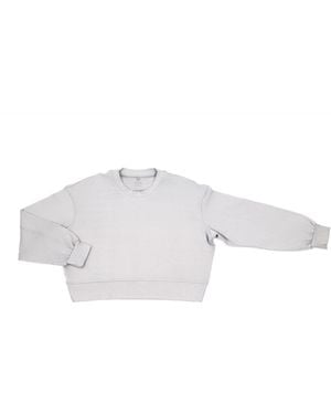 On/Off Essentials The Solace Crew Neck Pullover - White