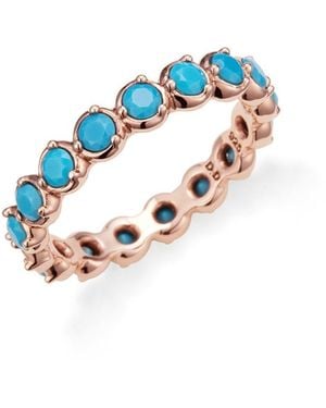 Didier Dubot L'Air De Paris Bezel-Set Crystal Ring - Blue
