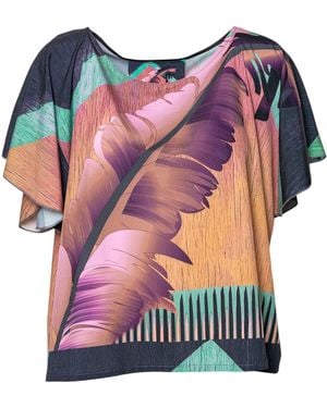 ARTISTA Ivy Printed Top - Blue