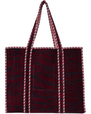 Conscious Yoga Collective The Velvet Tiger Tote - Red