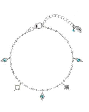 Charlotte's Web Jewellery Medina Charm Anklet - Metallic