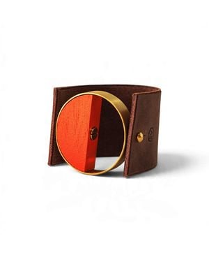 Svetlana Vukov Crescent Bracelet - Orange