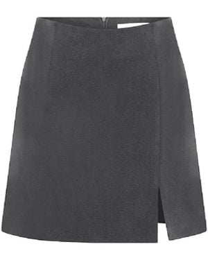 NAZLI CEREN Vance Twill Mini Skirt - Orange