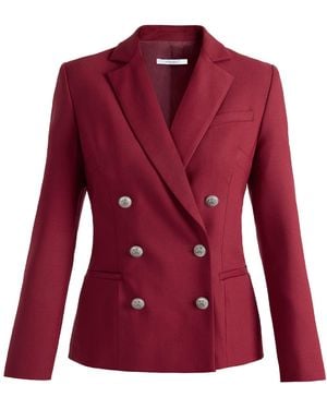 Santorelli Quinn Double Breasted Jacket - Red
