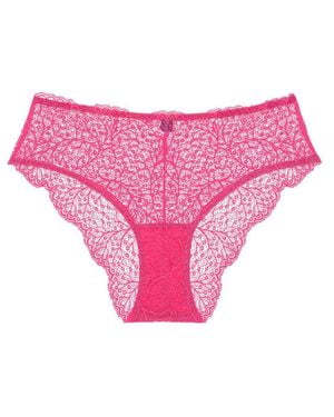 Journelle Allegra High Rise Brief Raspberry Meringue - Pink