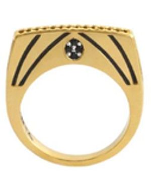 Gutta Design Wall Ring - Metallic
