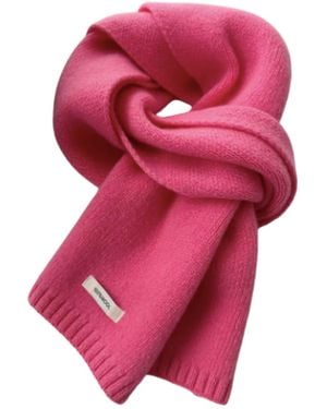My Little Nature Colour Wool Scarf - Purple