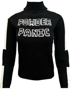 Team Event Powder Panic Ski Sweater - Black