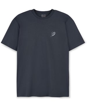 Sea_Washed Classic Statement Tee, -Blu - Blue