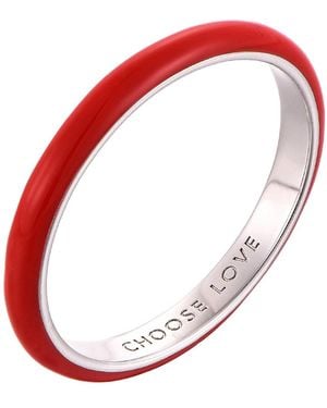 Pinnole Thin Ring - Red