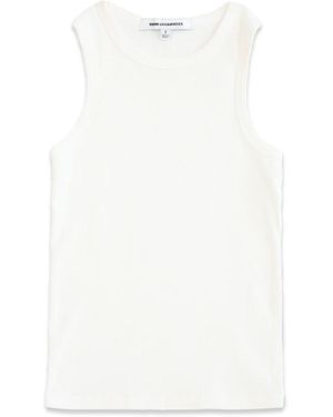 NOEND Daisy Rib Tank Top - White