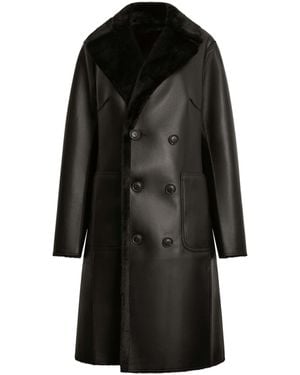 James Lakeland Reversible Faux Fur Coat - Black