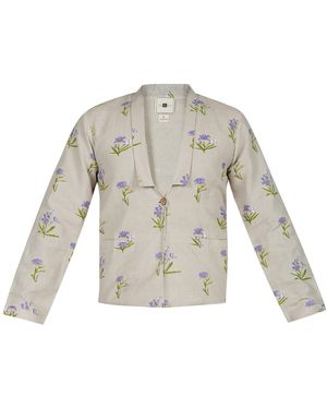 Em & Shi Neutrals Sweet Blazer - Grey