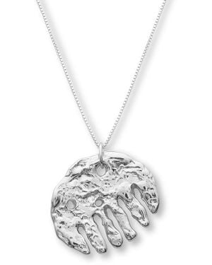 EVA REMENYI Simon Radvan X Comb Necklace Mini - White
