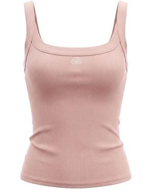 Be Athletica Essential Scoop Neck Tank Top - Pink