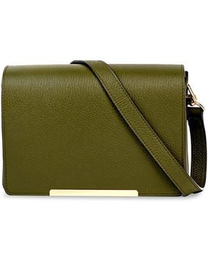 Apatchy London The Newbury Leather Crossbody Bag - Green