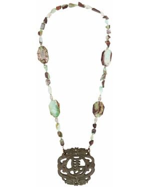 Bleïs Madrid Satsuki Long Necklace - Metallic