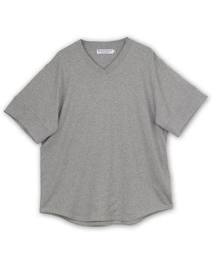 Bradford Row The Reggie Baseball Tee - Grey