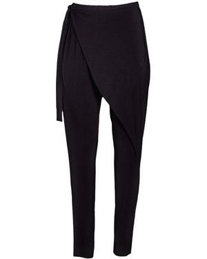 carlton jones Bamboo Wrap Pant - Blue
