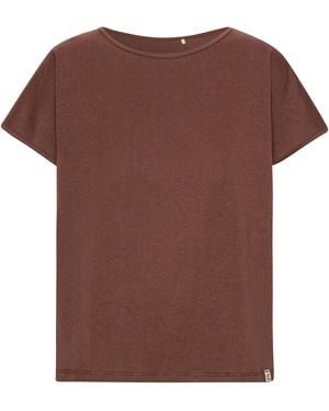 GROBUND Karen T-Shirt - Brown