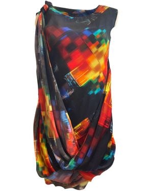 Any Old Iron Pixel Orion Printed Dress - Multicolor