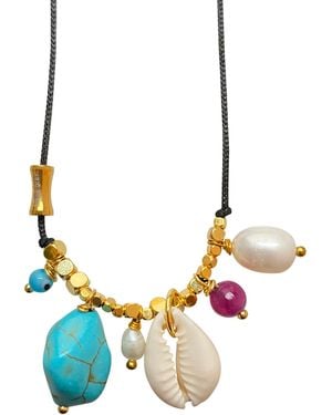 Smilla Brav Necklace Kaira - Blue