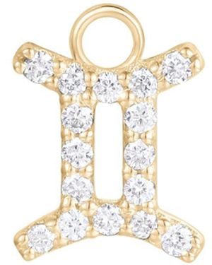 Dyamka Gemini Zodiac Charm - Metallic