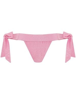 Leyla Maya Ltd Natasha Thong Bikini Knickers - Pink