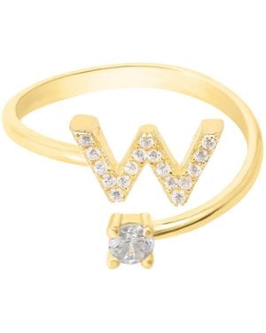 LÁTELITA London Initial Ring W - Metallic