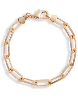 SHYMI Ten Mm Paper Clip Bracelet - White