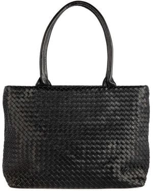 Prenelove New: Mahone Vegan Leather Tote - Black