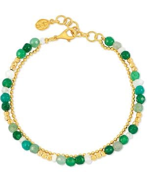 Dower & Hall Evergreen Faceted Bead Orissa Bracelet