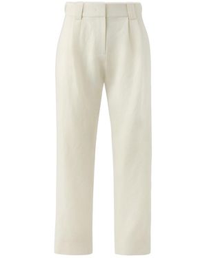 Elune Mode Soft Band Pants _ Warm Ivory - Natural