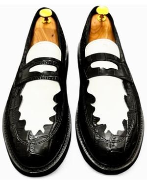 Jpo Koch House Platform Loafers - Black