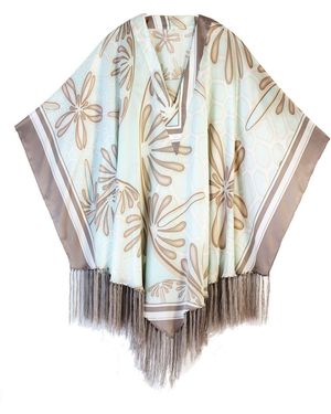 Pinkhouse Mustique Neutrals Lotty B Poncho - Multicolor