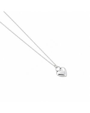 Cier Heart Necklace - Metallic