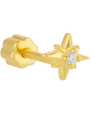 Spero London Sterling Northern Star Piercing - Yellow