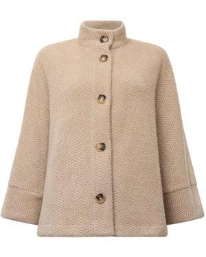 James Lakeland Batwing Camel Jacket - Natural