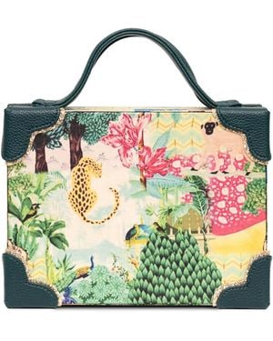 Simitri Faerie Briefcase Bag - Green