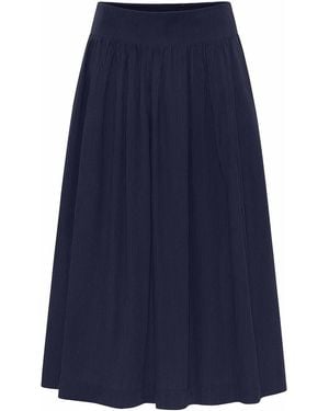 GROBUND Mette Skirt - Blue