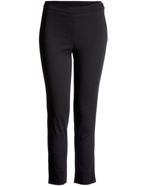 Conquista Slim Fit Pants Fashion - Black